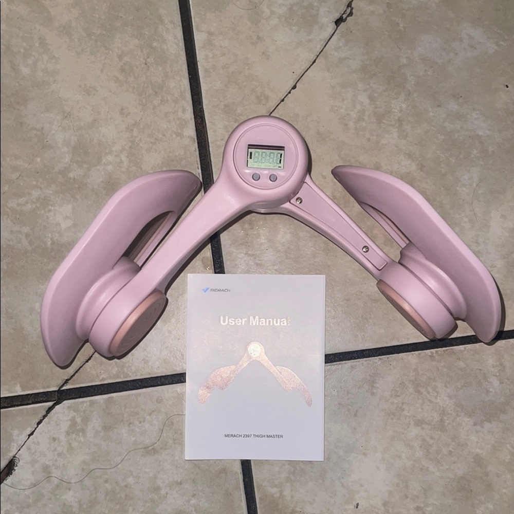 Pink Exercise Thigh Master